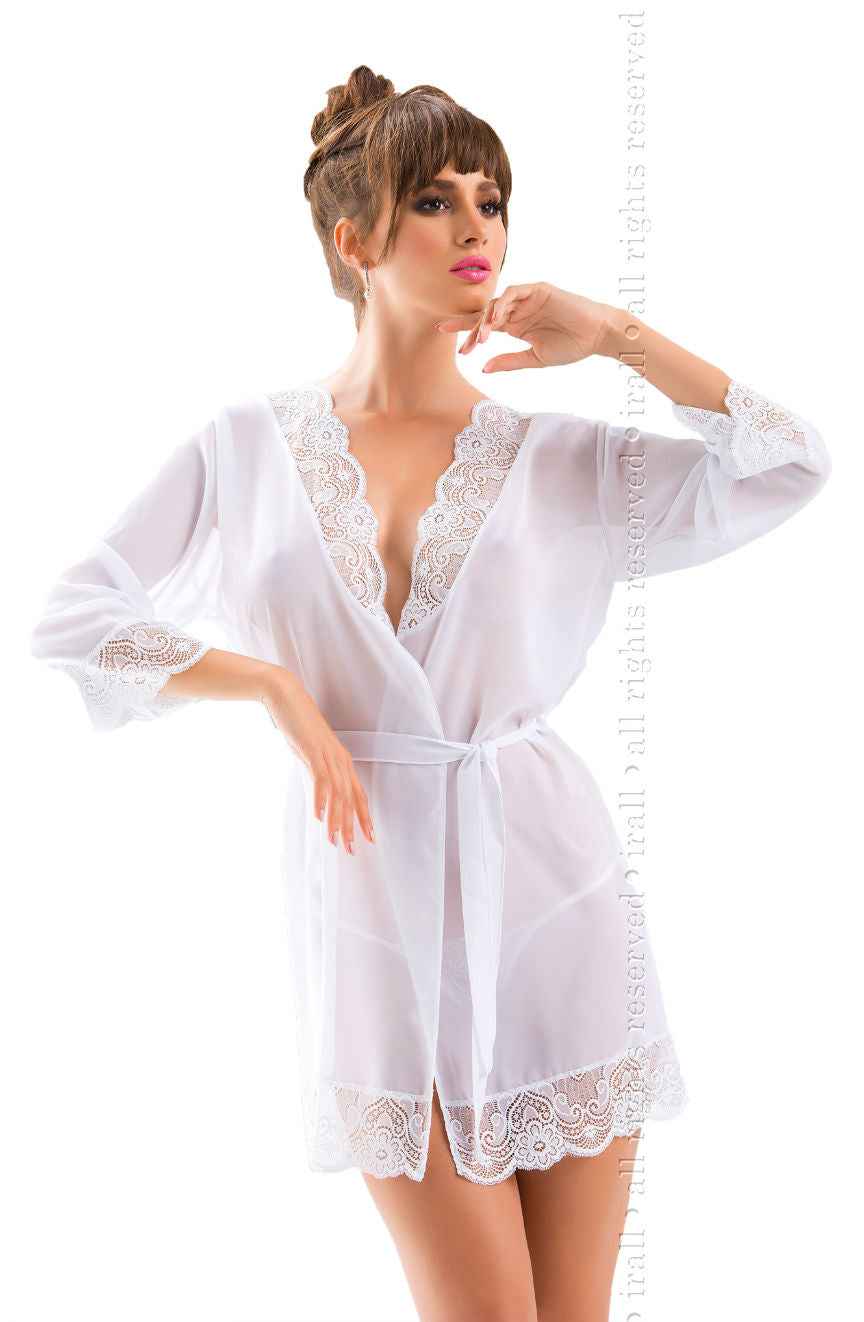 Cassidy Dressing Gown White - Image 2
