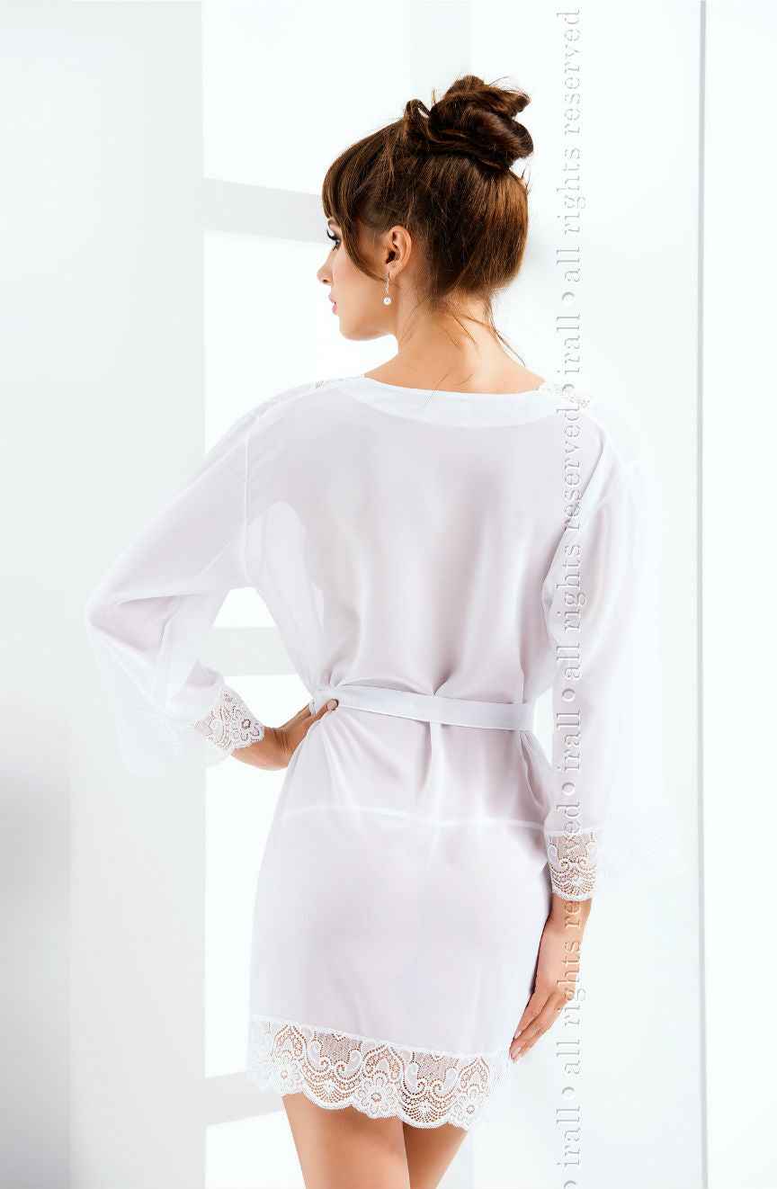 Cassidy Dressing Gown White - Image 3