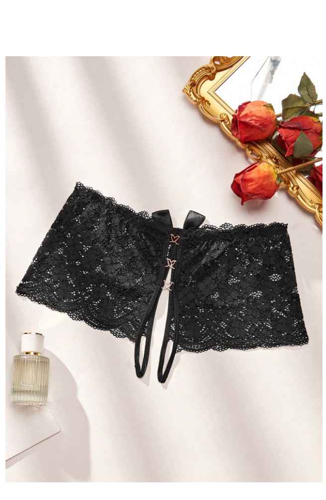 Cheeky open crotch knickers - Image 4