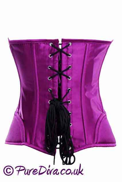Elegant Fuschia Pink Corset - Image 3