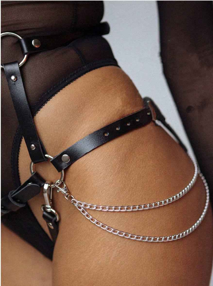 Harness Bondage Bodysuit Lingerie - Image 4