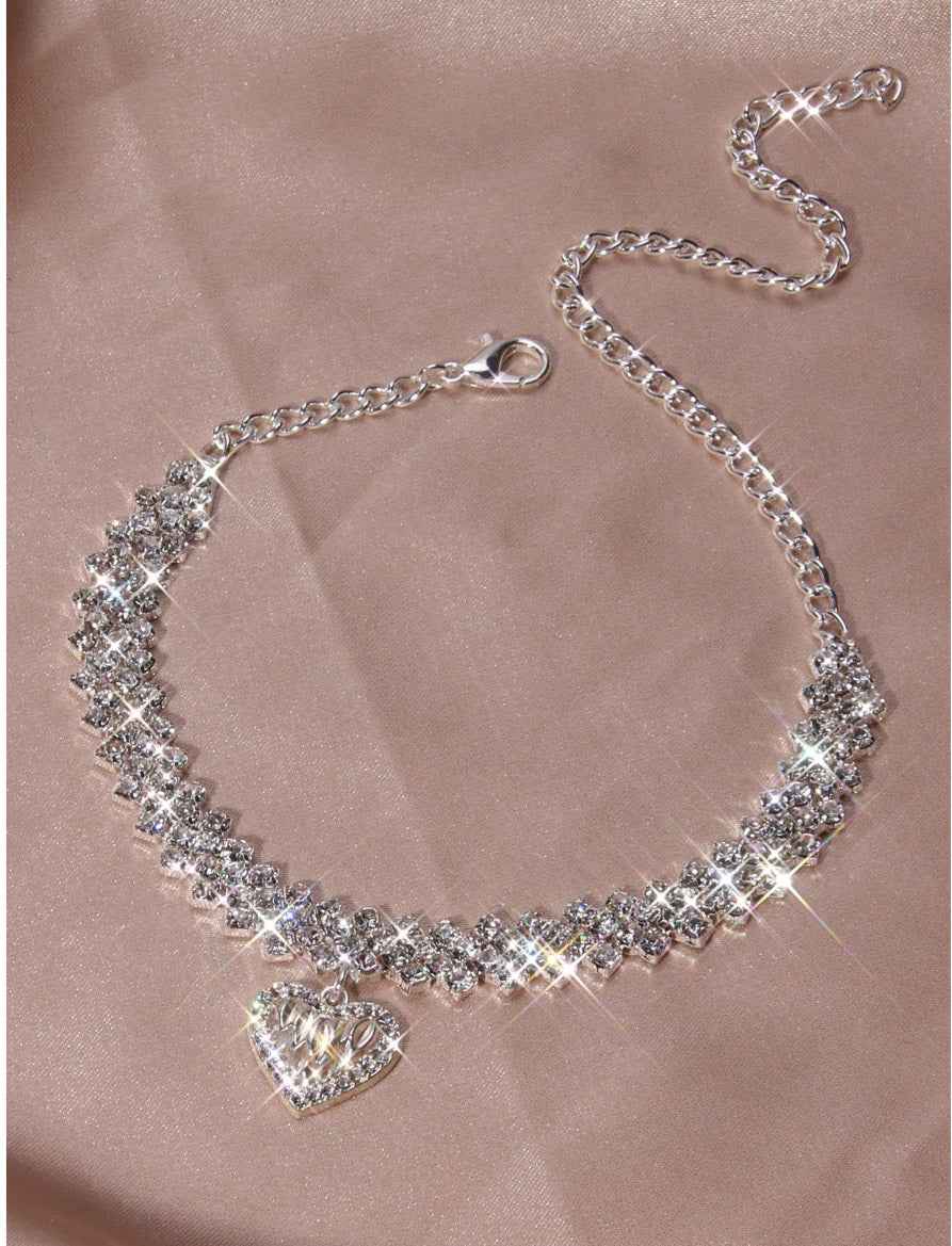Heart Shaped Anklet - Image 3