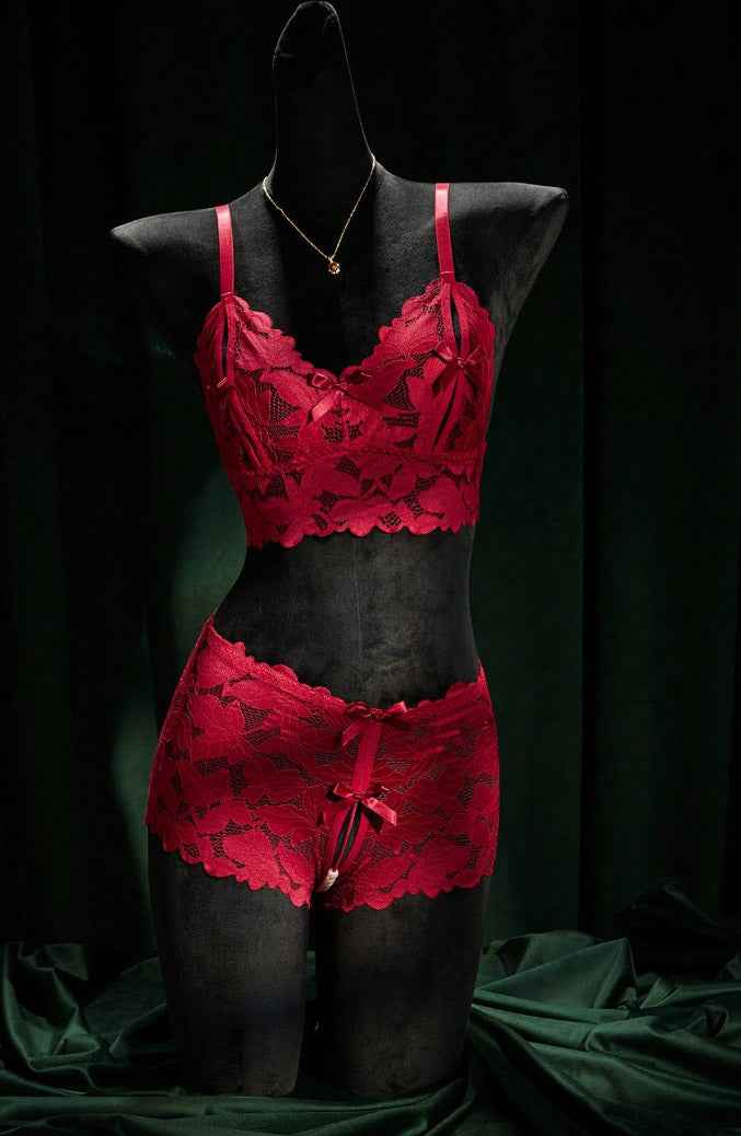 Open Crotch Panty Lingerie Set - Image 2