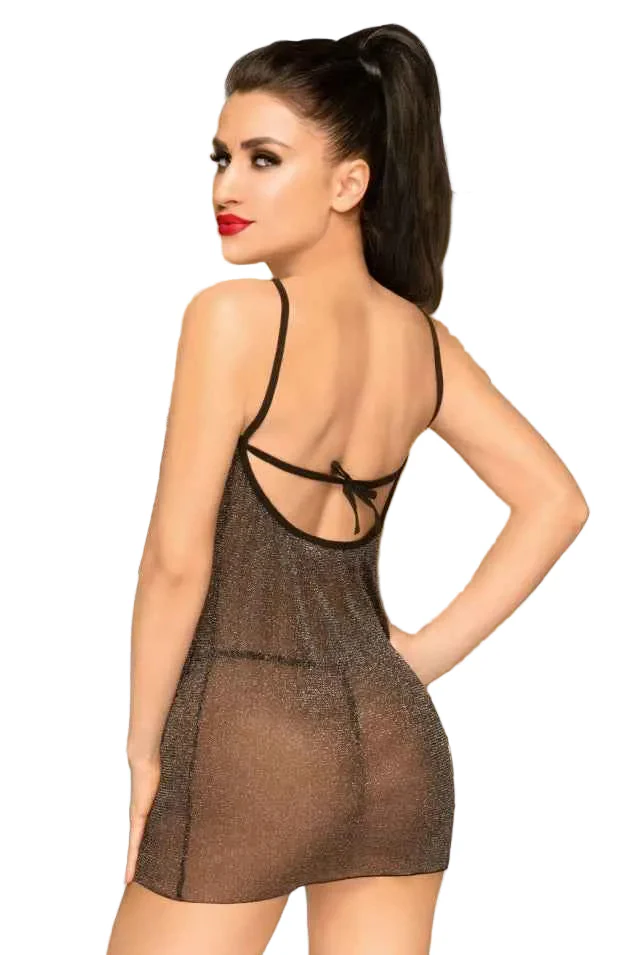 PENTHOUSE BOMBSHELL Sexy dress - BLACK L/XL - Image 3