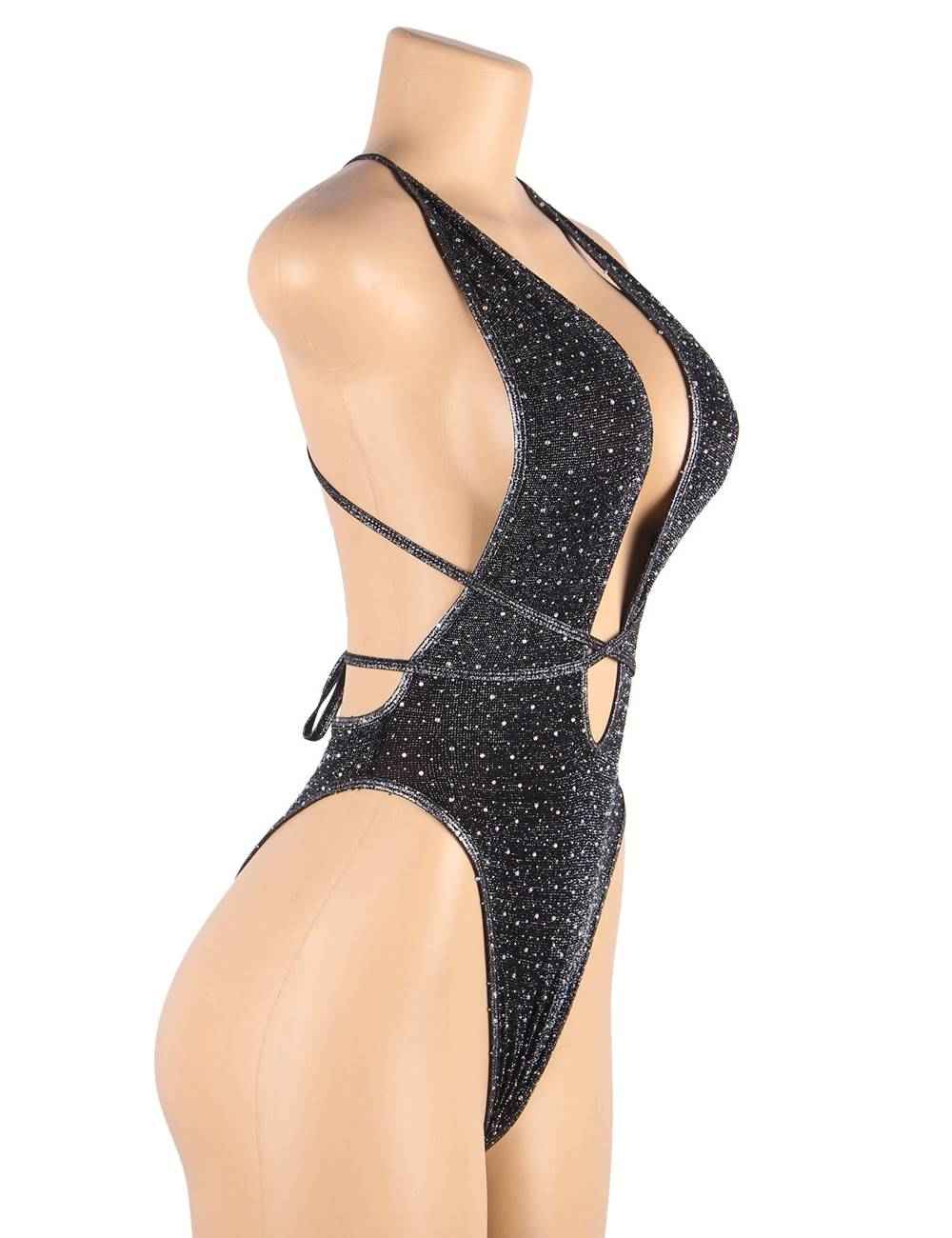Seductive V Glitter Boddy Teddy - Image 10