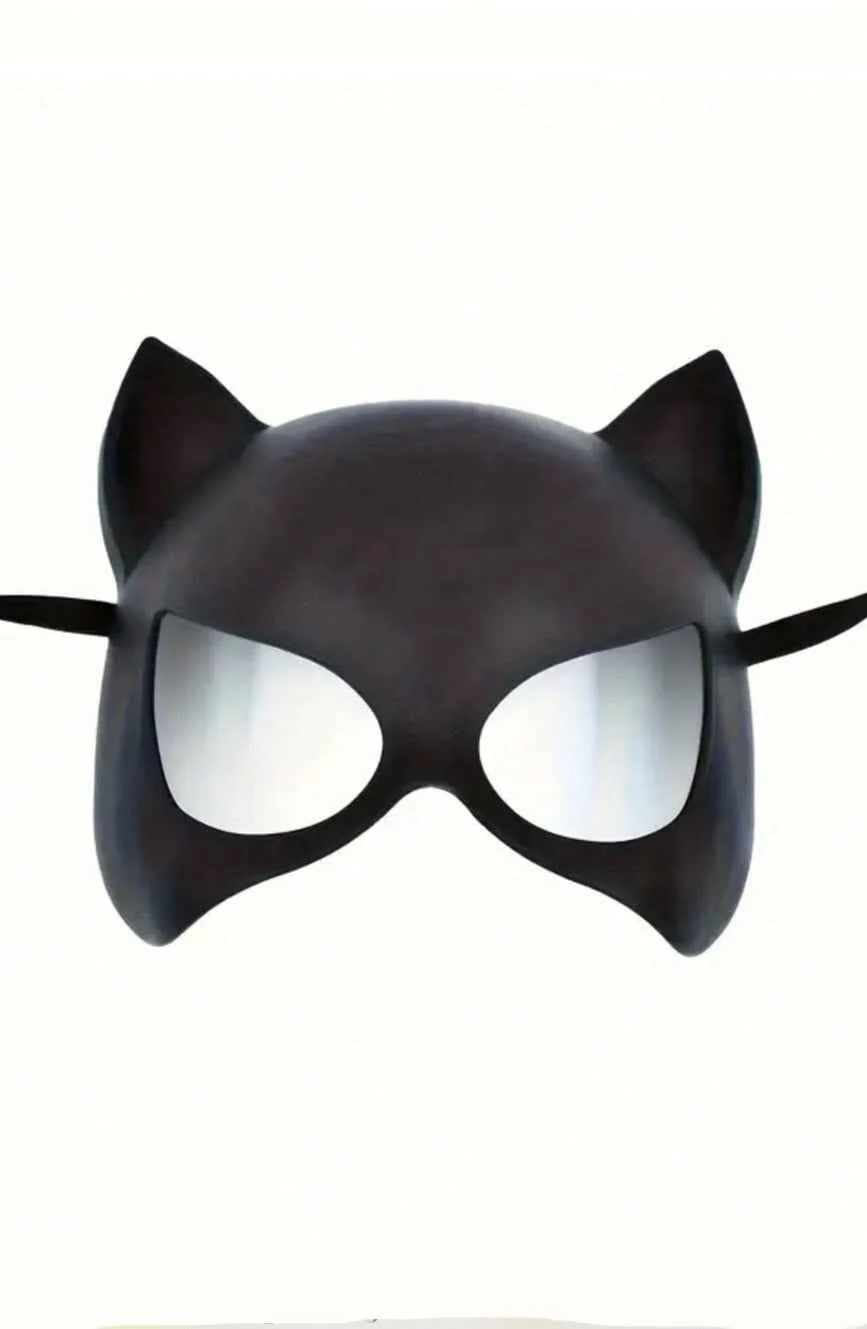 Sexy Black Cat Mask - Image 4