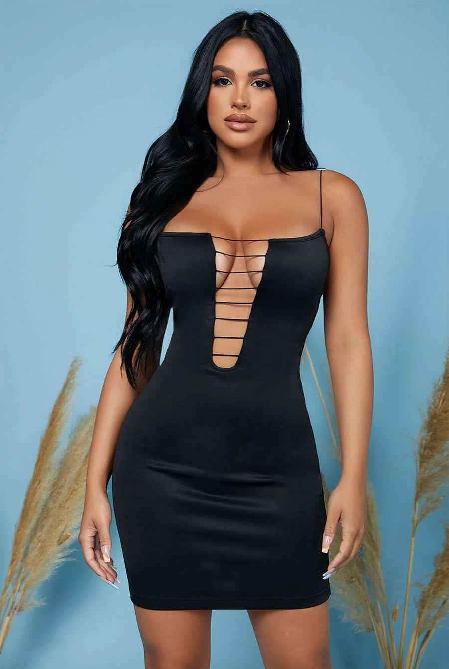 Sexy black Mini Dress - Image 2