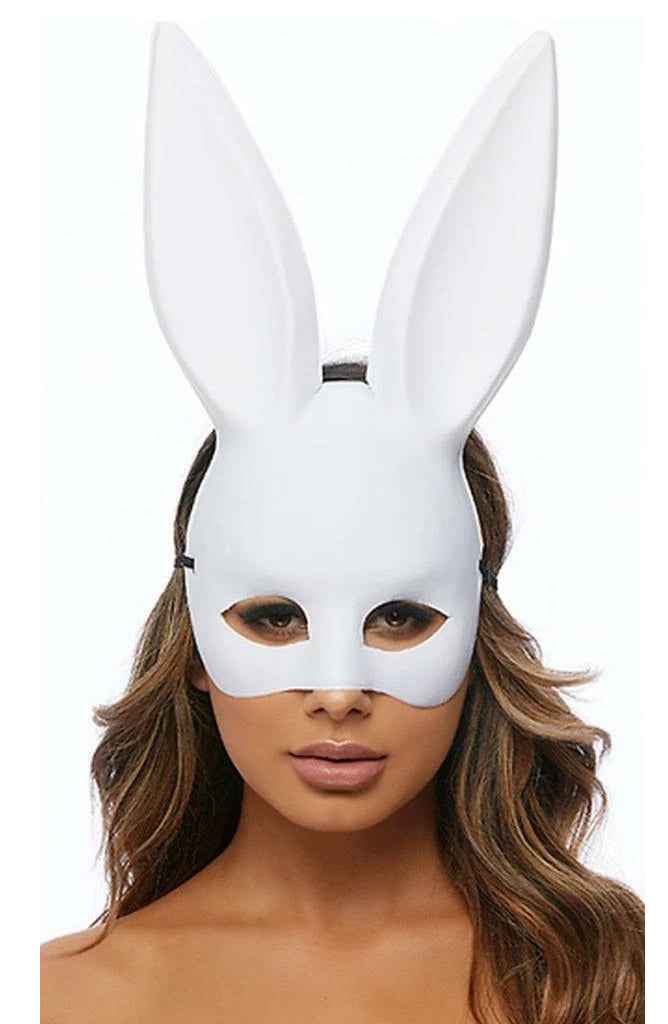 Sexy White Bunny Mask - Image 4