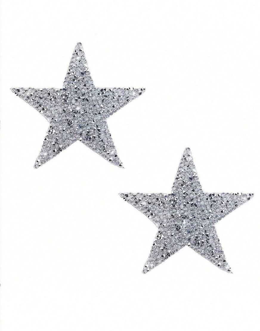 Star Crystal Rhinestone Pasties Covers - Image 3