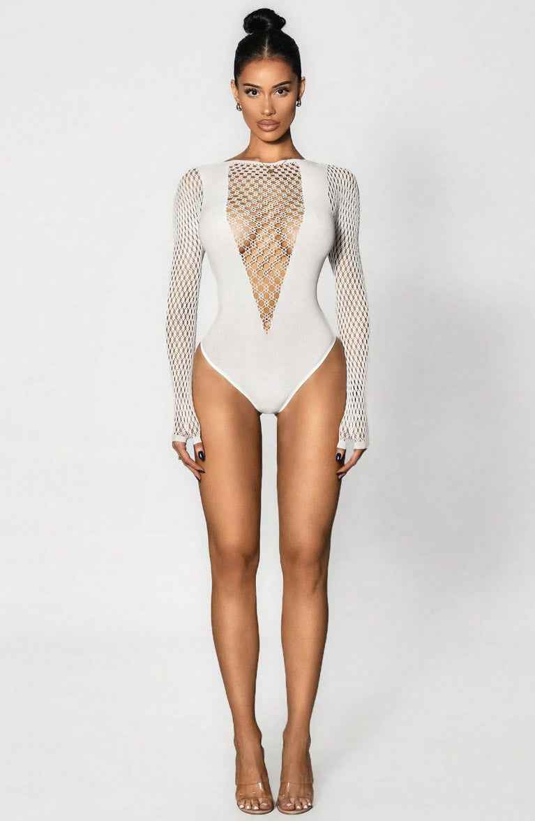The Yummy Seamless Bodysuit - White - Image 4
